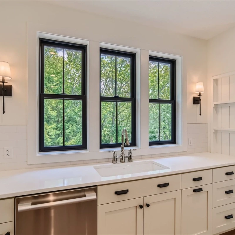 Tủ bếp có cửa sổ là như thế nào?