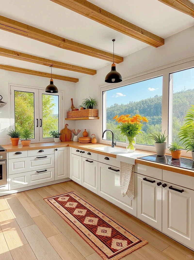 Chọn ngay mẫu tủ bếp tân cổ điển đang được yêu thích