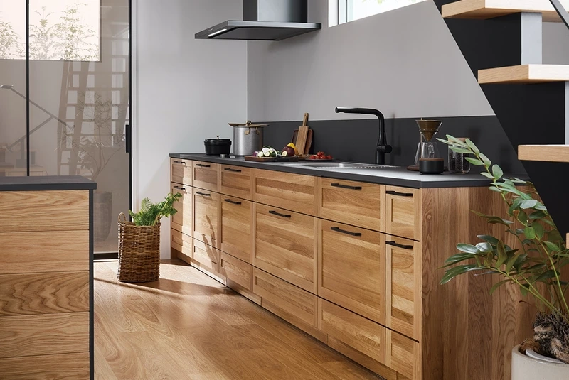 Giải pháp phù hợp cho tủ bếp gỗ công nghiệp cho chung cư