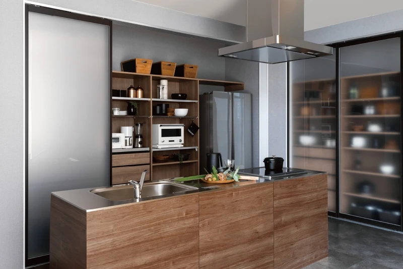 Độ bền vượt trội từ tủ bếp gỗ công nghiệp chống ẩm