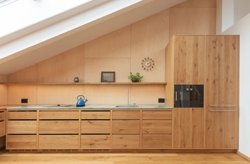 Giải pháp thông minh cho tủ bếp gỗ công nghiệp tối ưu không gian