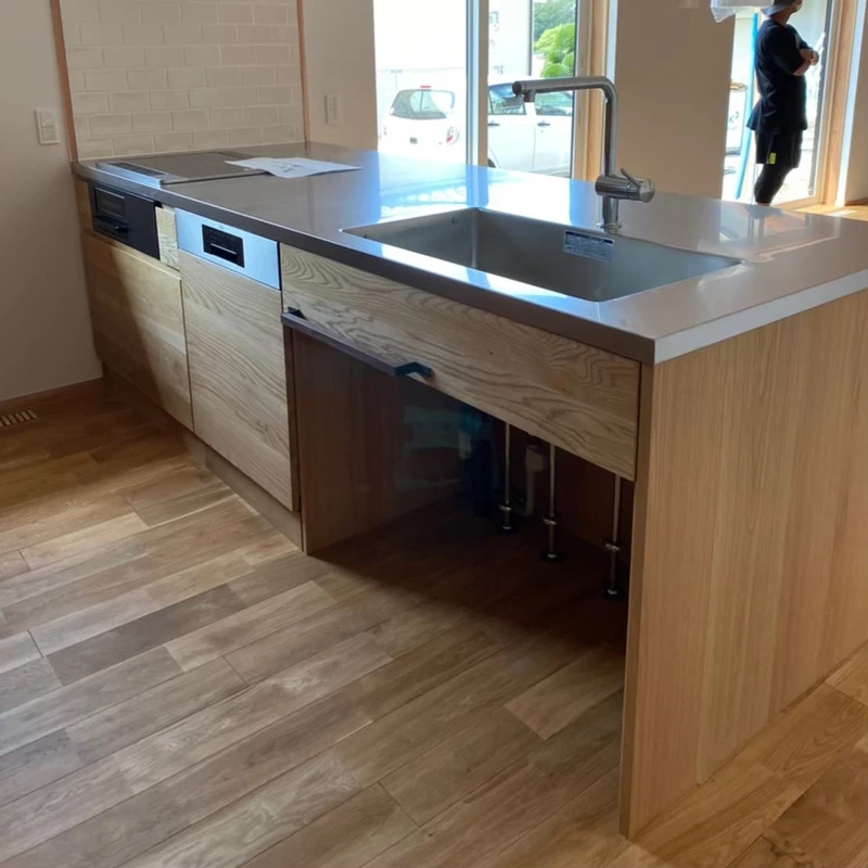 Nâng tầm nội thất cùng tủ bếp gỗ sồi cao cấp