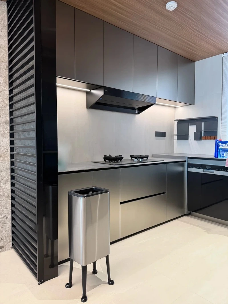 Tối ưu diện tích với tủ bếp inox chung cư