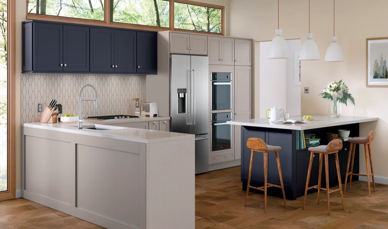 Giải pháp phù hợp cho tủ bếp laminate nhà phố