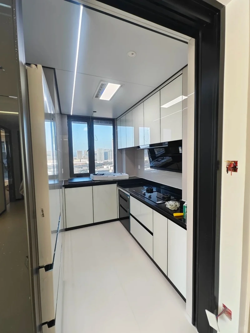 Cập nhật phong cách với tủ bếp melamine xu hướng mới