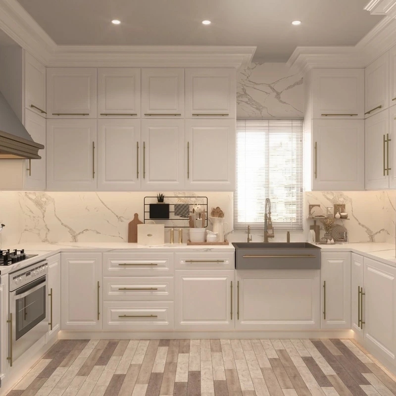 Tủ bếp tân cổ điển là như thế nào?