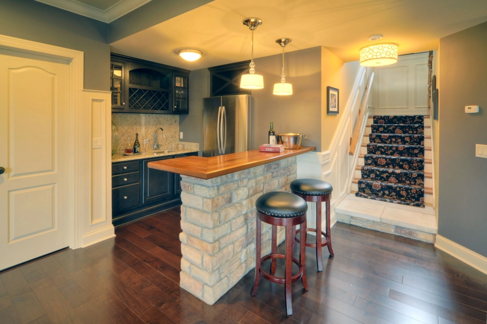 Quầy bar gạch thẻ cá tính và nổi bật