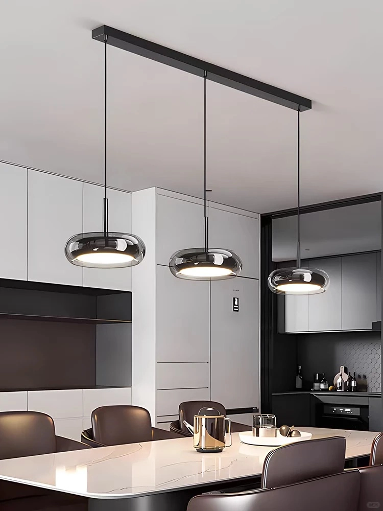 Đèn thả bàn ăn hiện đại chao đồng sang trọng cao cấp