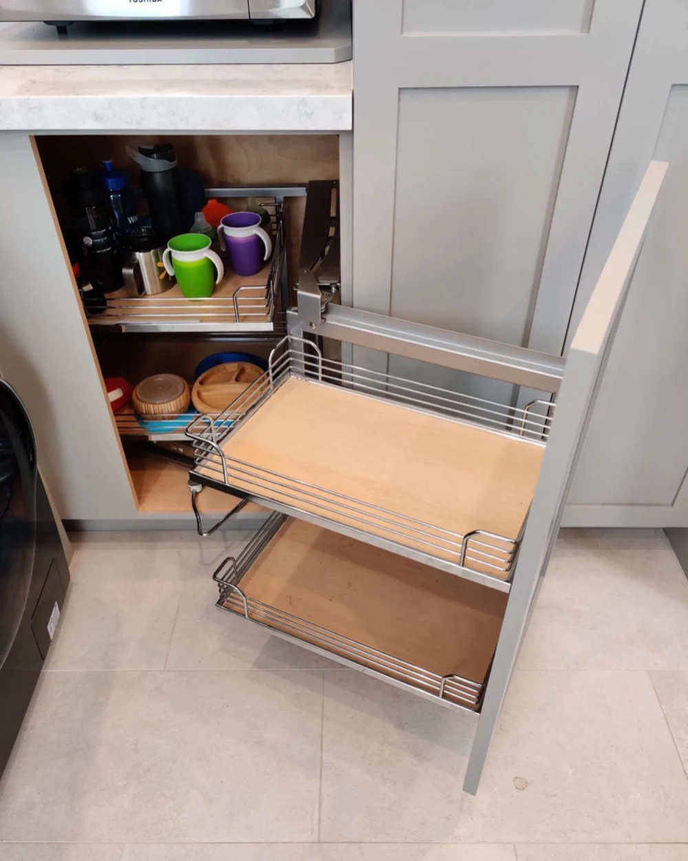 Cách bảo trì kệ góc liên hoàn đơn giản tại nhà giúp phụ kiện luôn bền đẹp