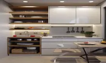 Mẫu tủ bếp nhỏ đẹp tối ưu không gian cho mọi căn bếp