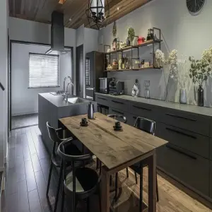 Hé lộ vẻ đẹp bếp phong cách Indochine đầy cuốn hút