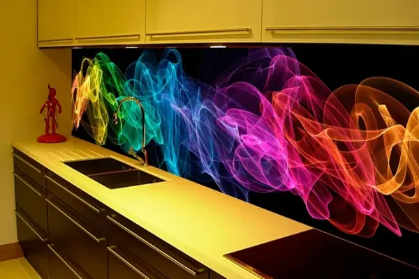 Kính ốp bếp - Giải pháp làm đẹp không gian hiện đại