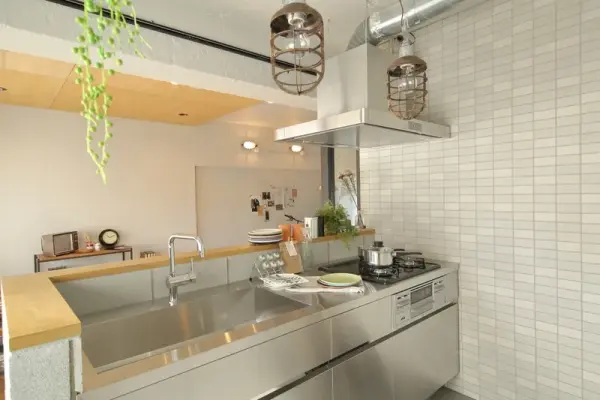 Mẫu đảo bếp hiện đại cho căn bếp chung cư sang trọng