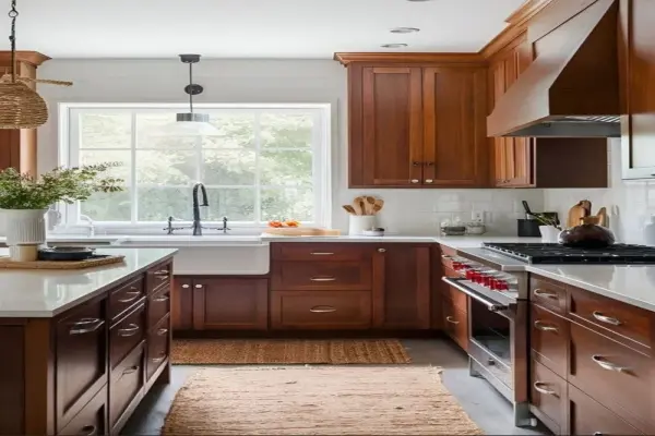 Khám phá tủ bếp gỗ xoan đào đẹp tiện nghi cho mọi gia đình