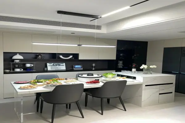 30+ Mẫu bàn đảo bếp mặt đá sang trọng nâng tầm không gian