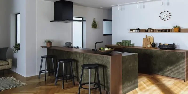 Xu hướng thiết kế đảo bếp kiêm quầy bar hiện đại năm 2026