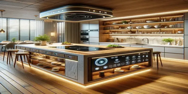 Xu hướng thiết kế đảo bếp thông minh được ưa chuộng 2026