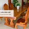 Khám phá vẻ đẹp độc đáo của mẫu bàn ăn nguyên khối cho không gian sang trọng