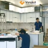 Thiết kế thi công đóng tủ bếp tại Hòa Bình chuyên nghiệp, giá tốt 2026