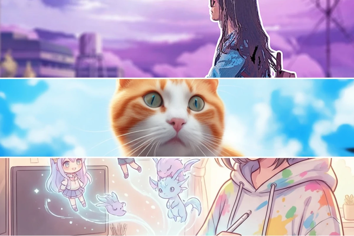 Nghệ thuật anime style photo manipulation for social media bùng nổ 2026