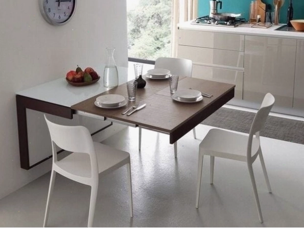 Bàn ăn có thể điều chỉnh kích thước phù hợp số người