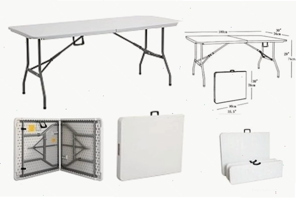 Bàn ăn gấp gọn kiểu vali tiện lợi mang đi