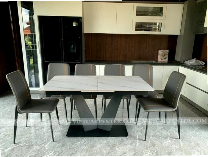 Bàn ăn thông minh kéo dài mở rộng 1.8m