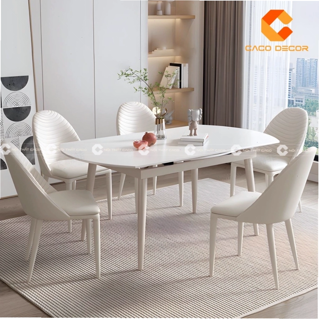 Bộ bàn ăn đẹp cho không gian bếp chung cư
