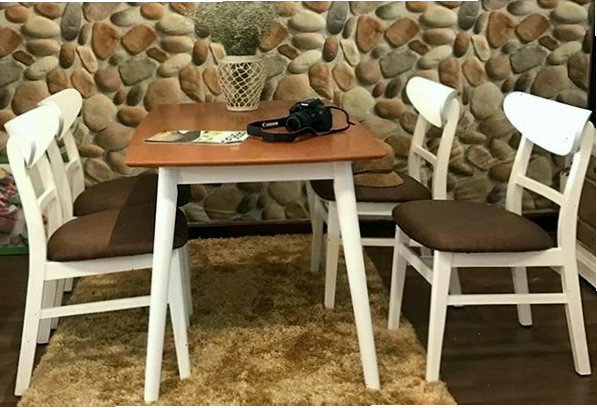 Bộ bàn ăn gia đình 8 ghế sang trọng, phù hợp không gian lớn