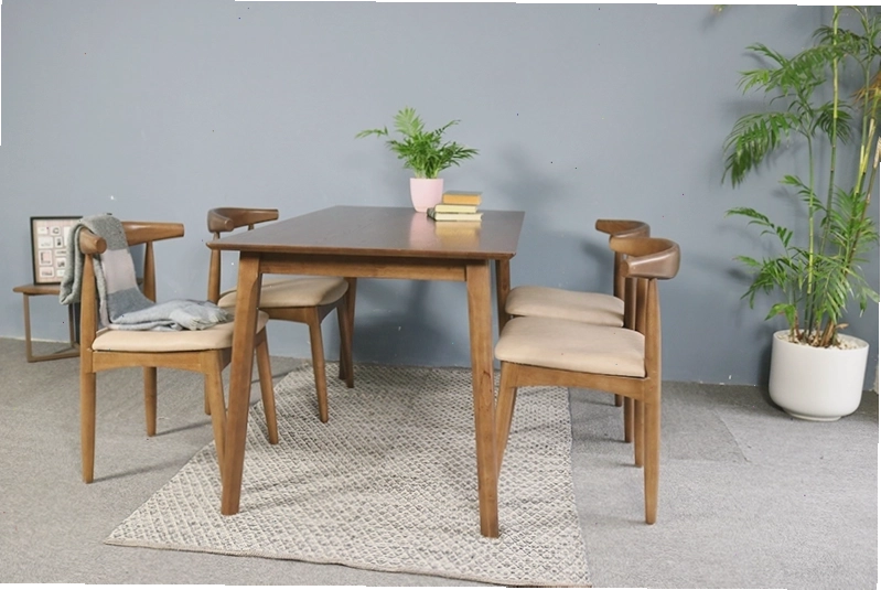 Bộ bàn ăn gia đình hiện đại với mặt đá sang trọng