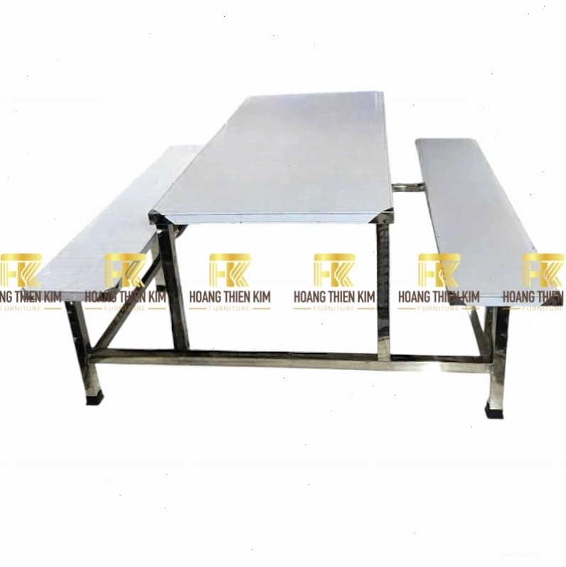 Bộ bàn băng công nghiệp inox 304, tiết kiệm diện tích hiệu quả