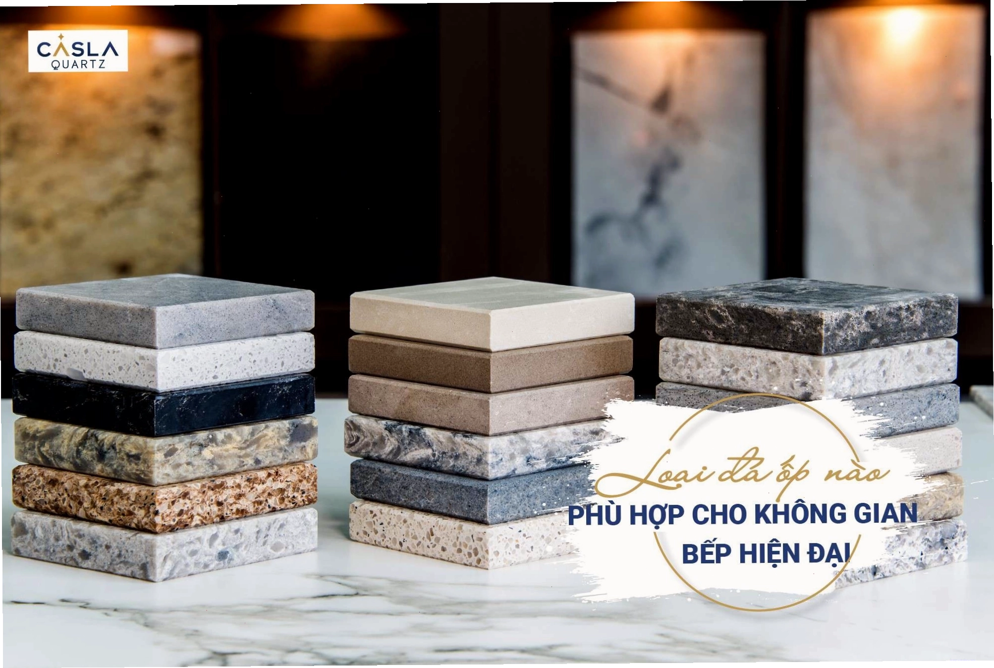 Các loại đá ốp bếp tự nhiên phổ biến