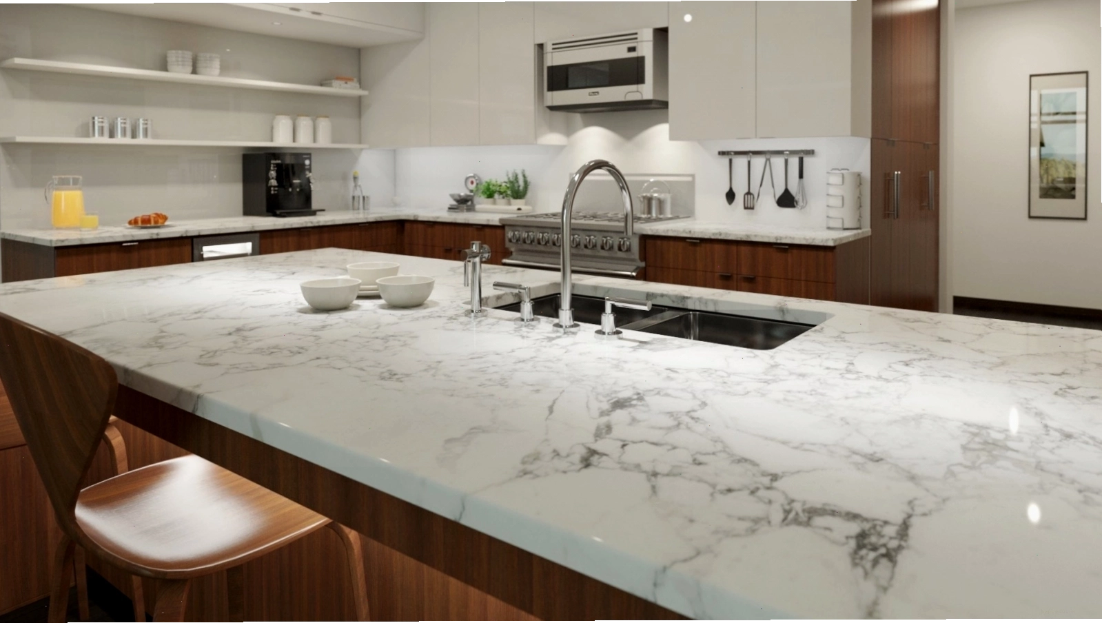 Các tiêu chí quan trọng khi lựa chọn đá ốp mặt bếp