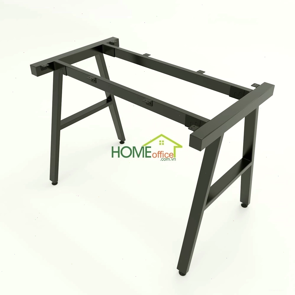 Chân bàn sắt hộp kiểu Aconcept cho bàn làm việc