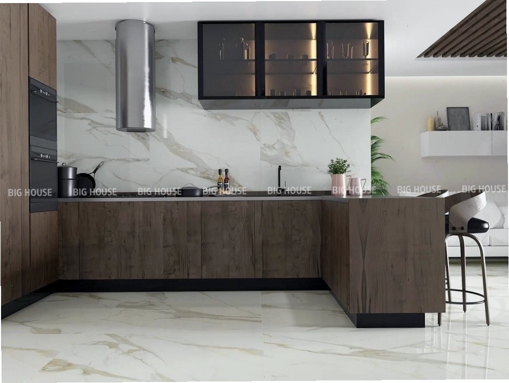 Gạch ốp bếp giả đá marble Viglacera SIG.P 61206