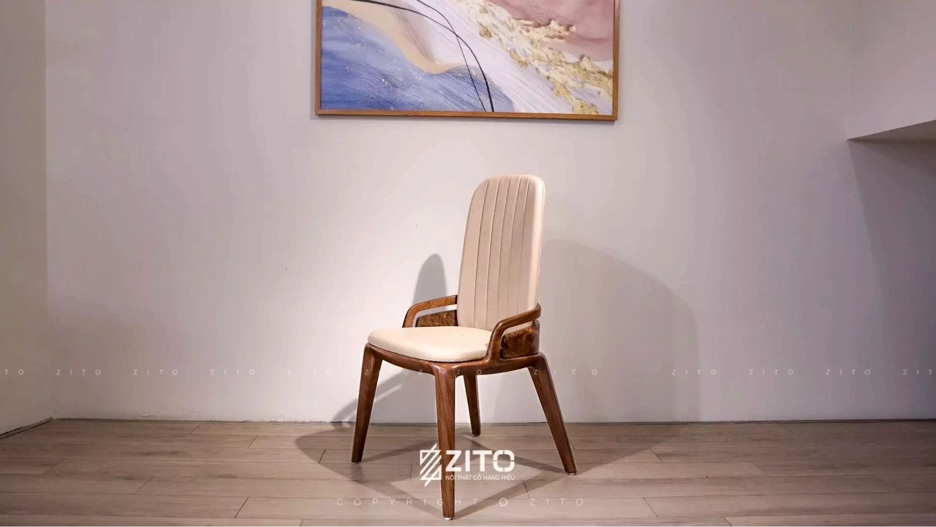 Ghế ăn gỗ óc chó ZGA 620