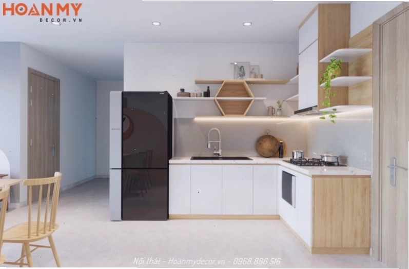 Giá tủ bếp gỗ công nghiệp phù hợp với người tiêu dùng Việt