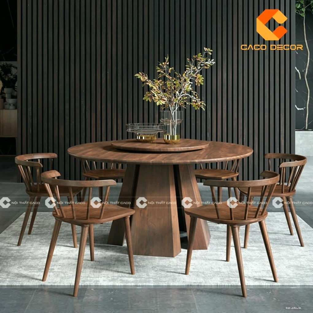 Mẫu bàn ăn chung cư nhỏ hiện đại
