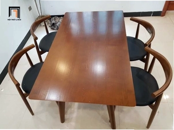 Mẫu bàn ăn gỗ công nghiệp giá rẻ