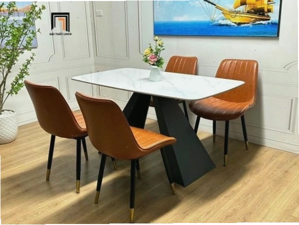 Mẫu bàn ăn gỗ tự nhiên 6 ghế sang trọng tại Đà Nẵng