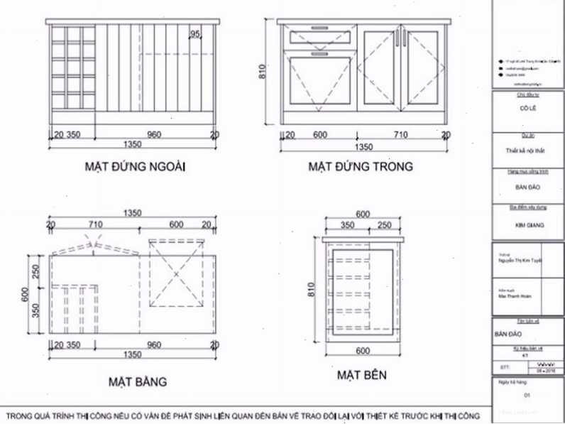 Mẫu bàn đảo bếp nhỏ gọn cho căn bếp diện tích hạn chế