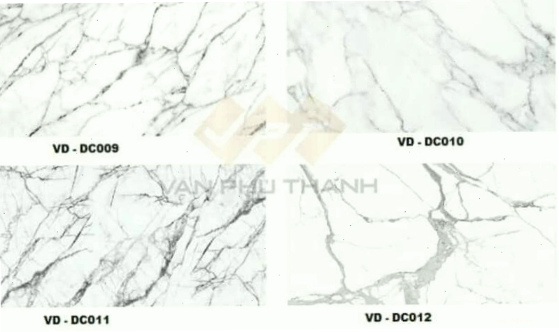 Mẫu kính bếp 3D vân đá tham khảo 2
