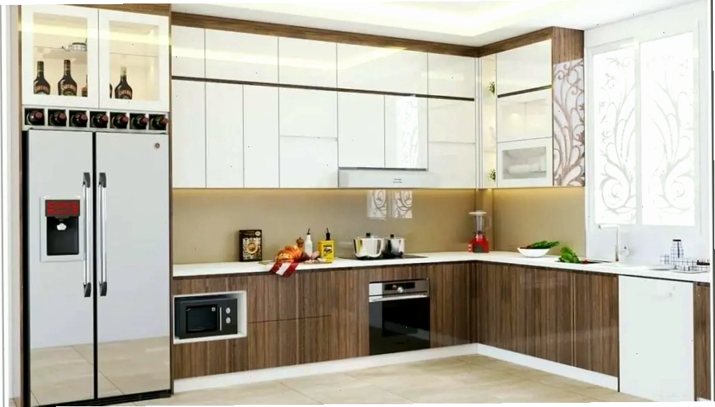Mẫu tủ bếp dưới hiện đại với nhiều ngăn kéo tiện dụng
