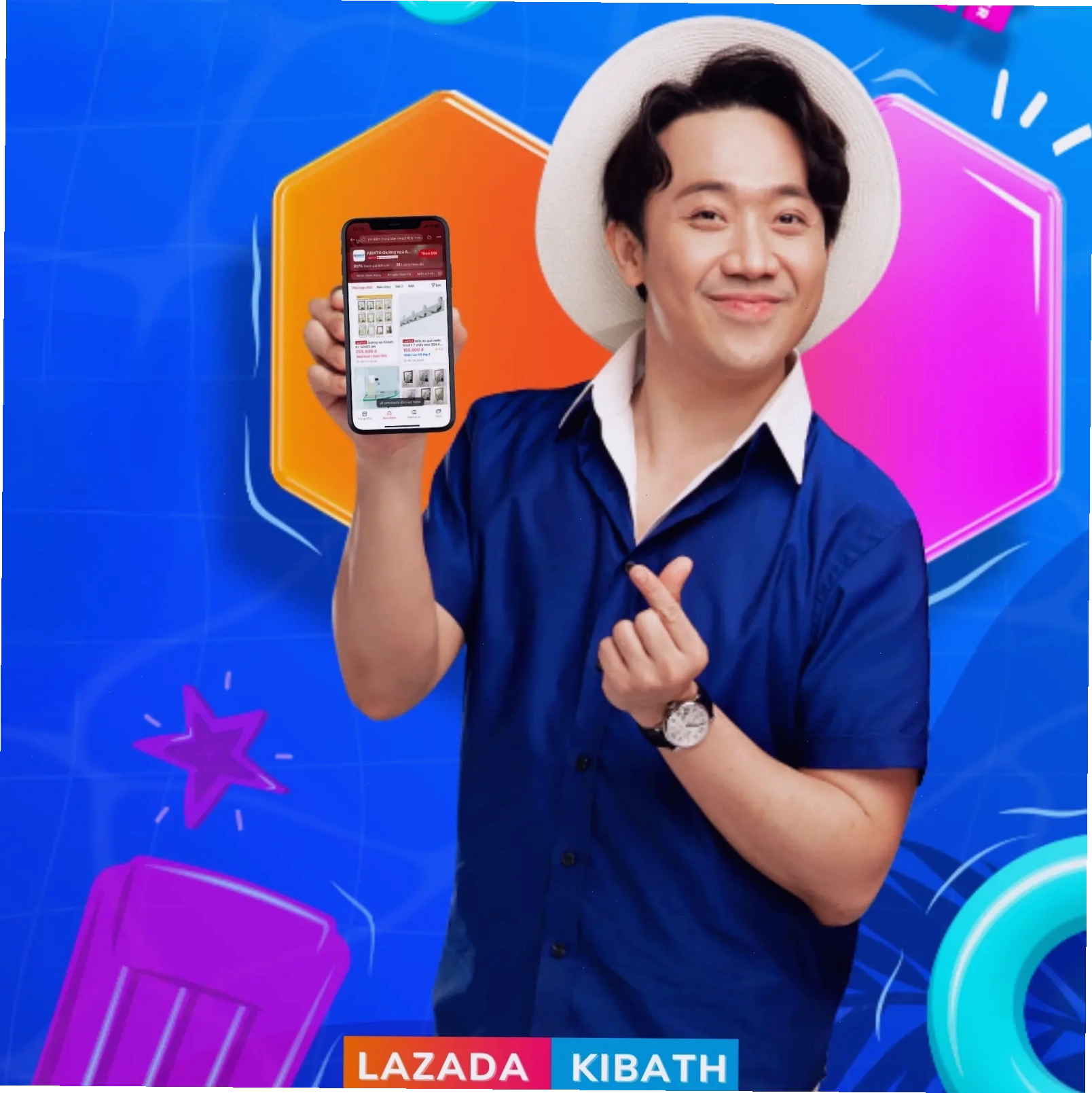 Mua mâm xoay bàn ăn trên Lazada