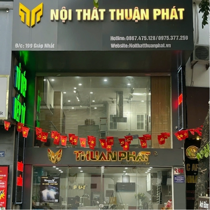 Showroom trưng bày tủ bếp hiện đại