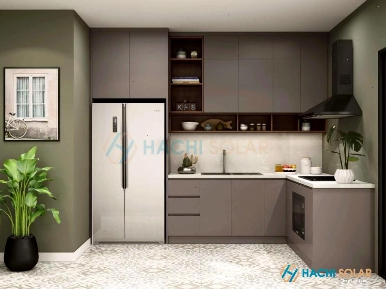 Thi công báo giá bộ tủ bếp thông minh bằng vật liệu hợp kim nhôm cao cấp giá tốt