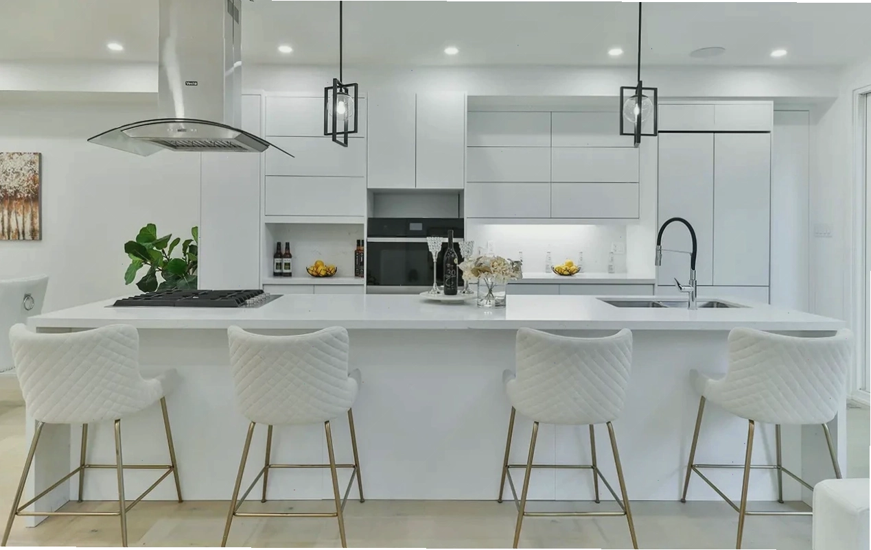thiết kế đảo bếp