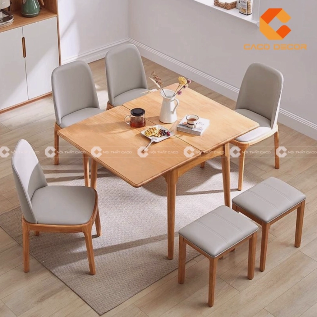 Tổng hợp các mẫu bàn ăn chung cư nhỏ đẹp hiện đại