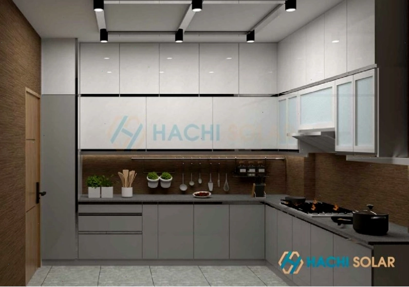 Tủ bếp âm tường bằng nhôm hợp kim cao cấp giá tốt