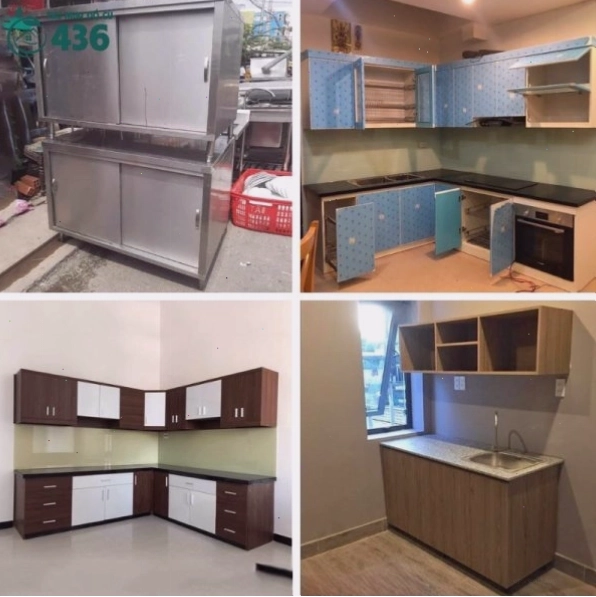Tủ bếp cũ đa dạng mẫu mã thanh lý tại TPHCM